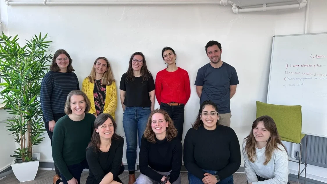 Opportunity Green's staff posing for a team picture Opportunity Green's staff posing for a team picture