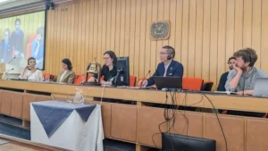 OG team members at the International Maritime Organisation meeting at headquarters in London