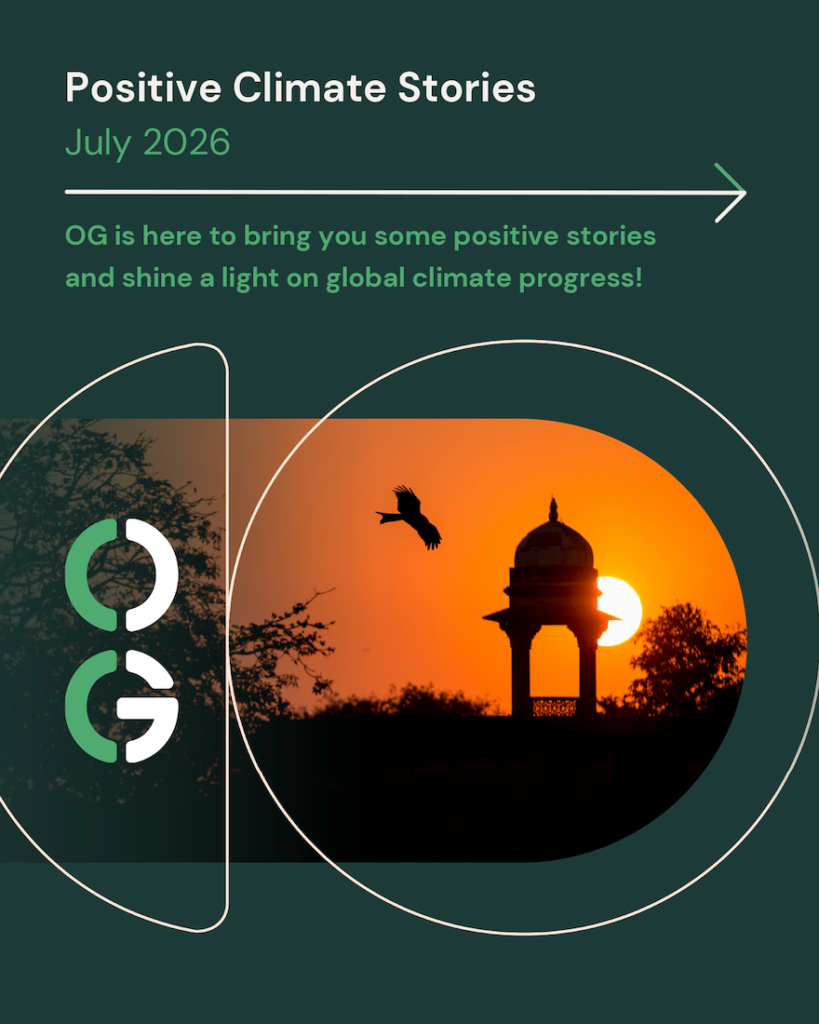 July's Positive Climate Stories