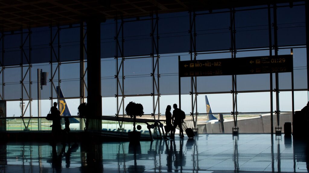 Interior Dublin Airport