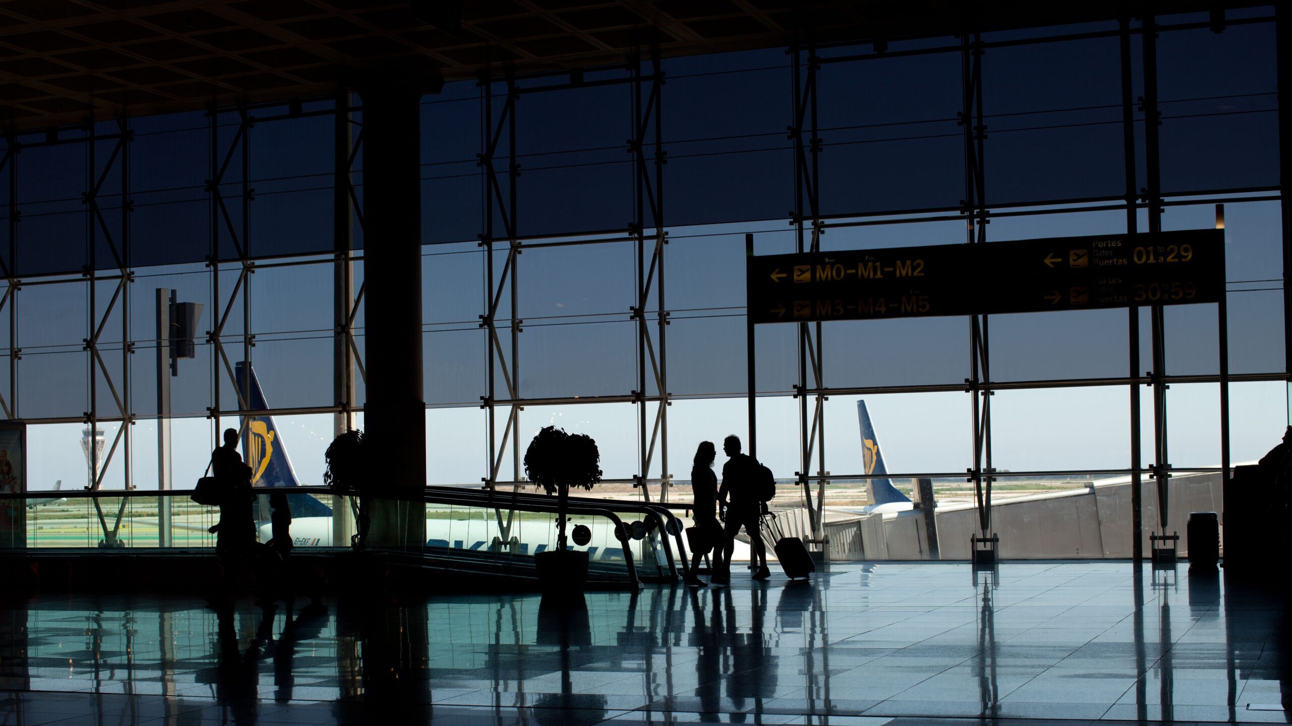 Interior Dublin Airport