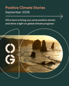 September Positive Climate Stories
